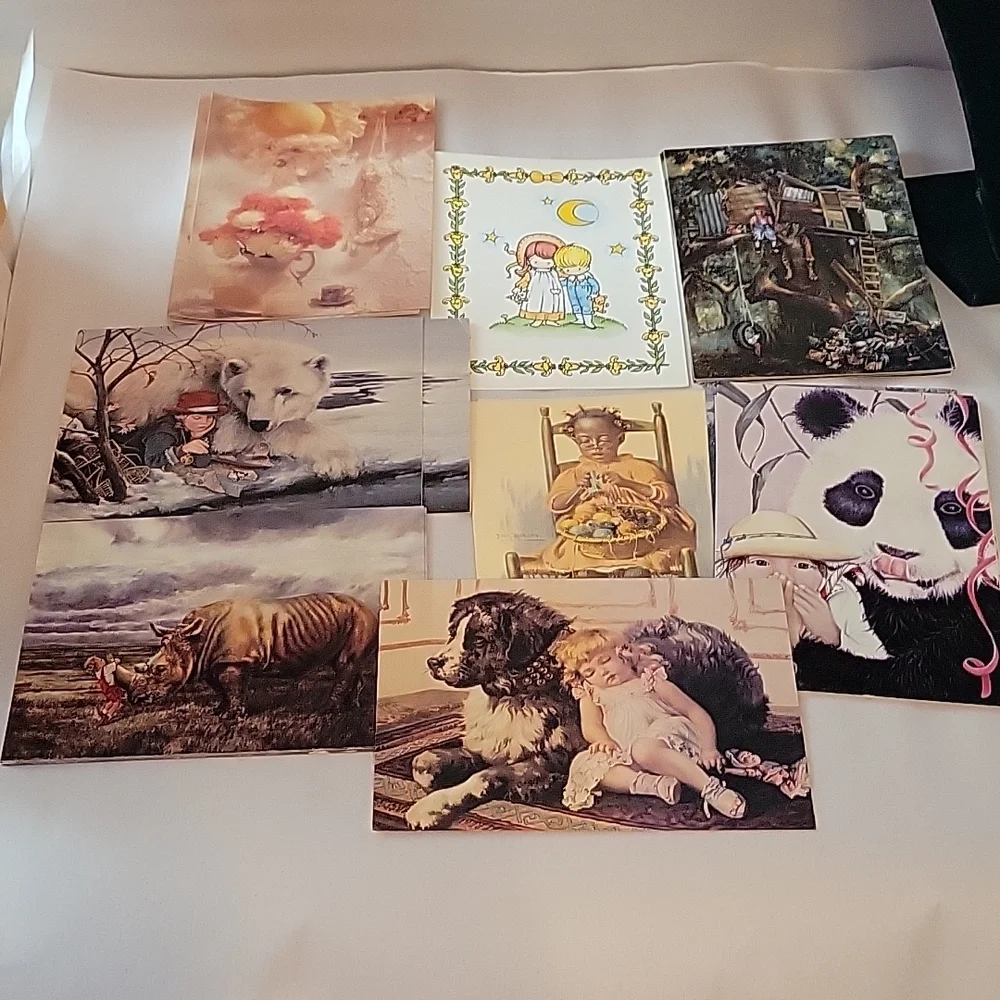 Assorted Vintage Blank Cards